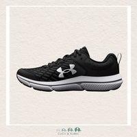 Under Armour Youth Boy's Grade School Assert 10 Running Shoes Black (Wide) (M3), CoCo & KaBri Children's Boutique