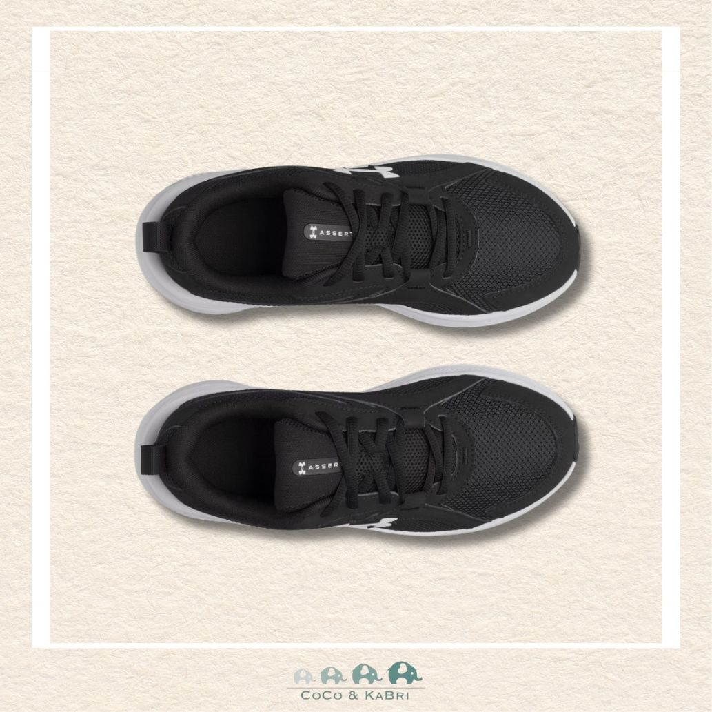 Under Armour: Youth Boys' Grade School Running Shoes Assert 11 Wide (P), CoCo & KaBri Children's Boutique
