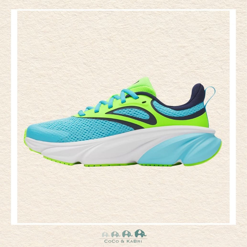 Side profile of the Blue Rogue 6 trainers highlighting the plush cushioned midsole designed for superior impact absorption and responsive energy return during sports | Canada