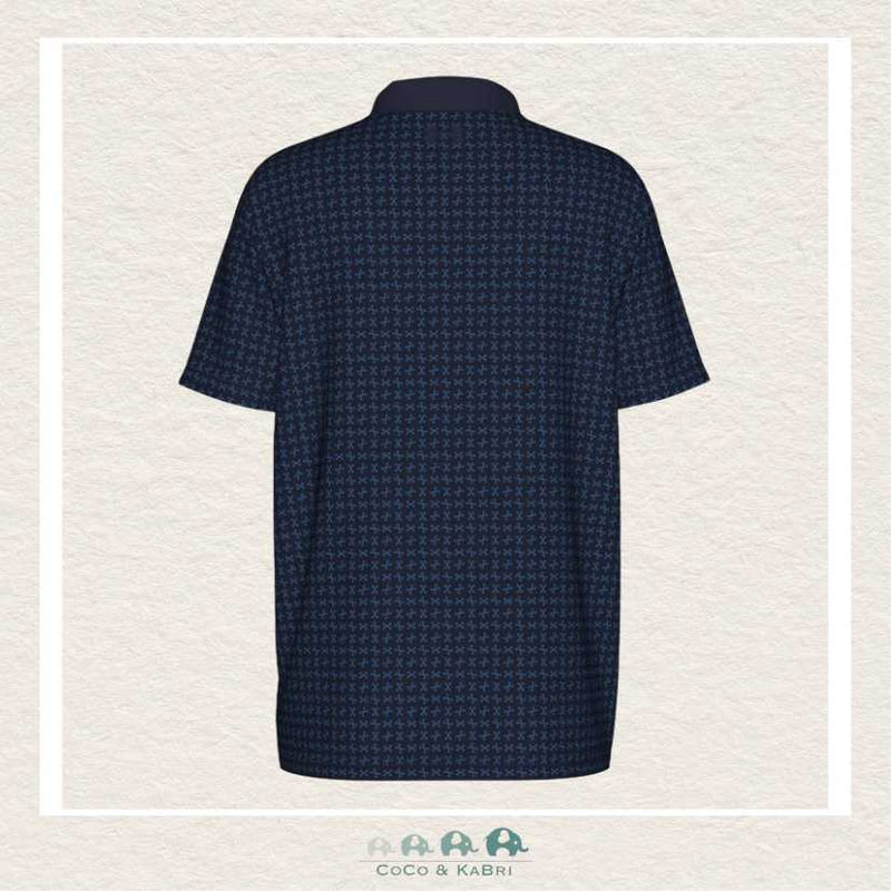 Under Armour: Youth Boys' Matchplay Printed Polo - Midnight Navy, CoCo & KaBri Children's Boutique