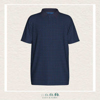 Under Armour: Youth Boys' Matchplay Printed Polo - Midnight Navy, CoCo & KaBri Children's Boutique