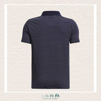 Under Armour: Youth Boys' Matchplay Stripe Polo - Navy, CoCo & KaBri Children's Boutique