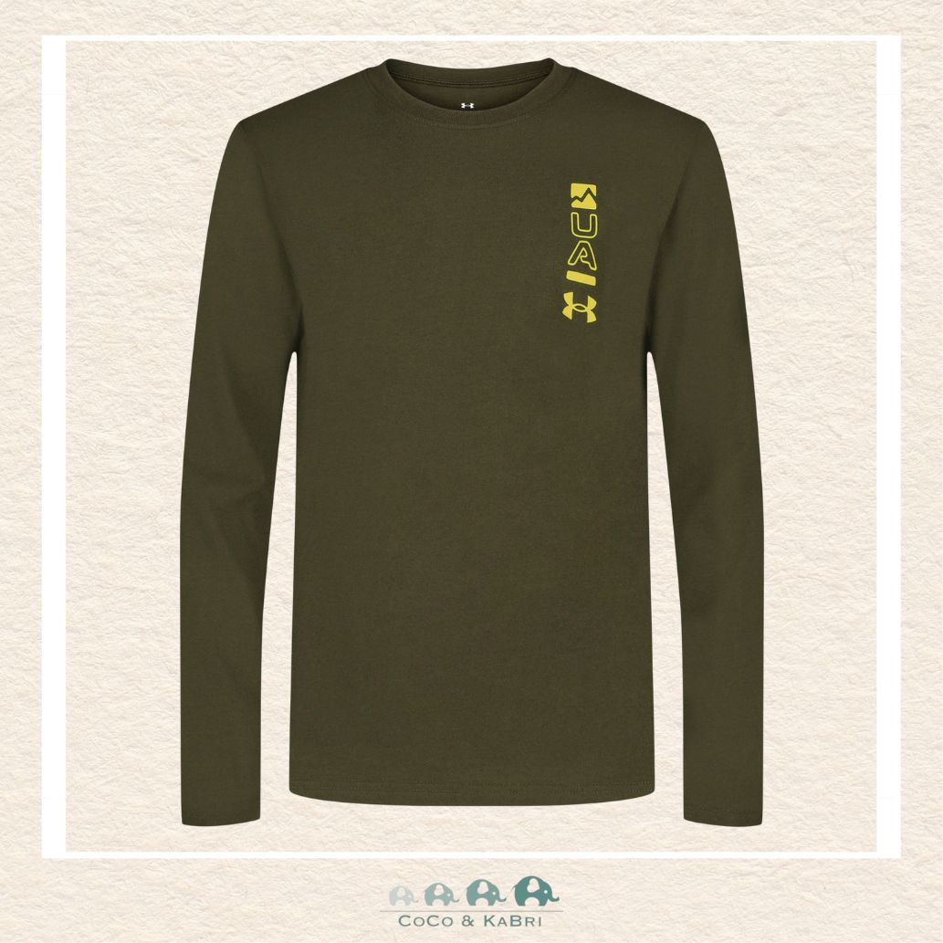 Under Armour Youth Boys Outward Tee Expedition Green, CoCo & KaBri Children's Boutique