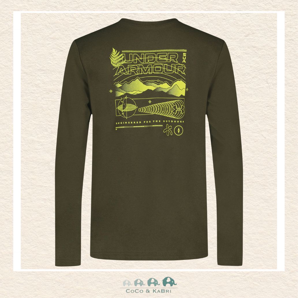 Under Armour Youth Boys Outward Tee Expedition Green, CoCo & KaBri Children's Boutique