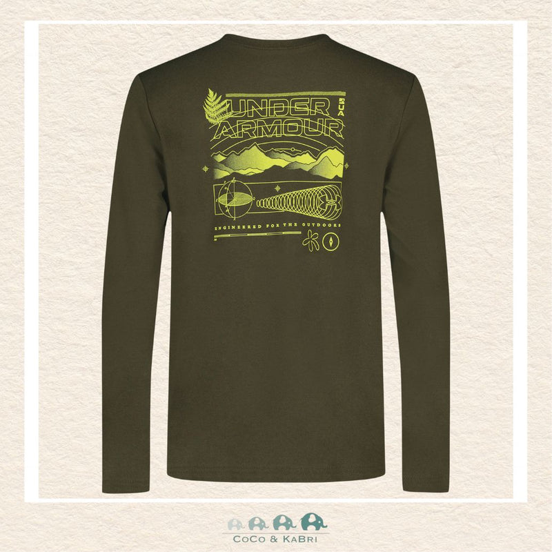Under Armour Youth Boys Outward Tee Expedition Green, CoCo & KaBri Children's Boutique