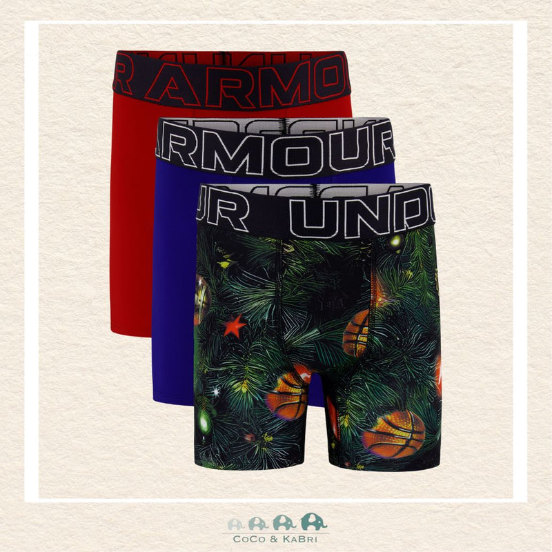 Under Armour Youth Boys' Performance Tech Boxers Set of 3 - Christmas, CoCo & KaBri Children's Boutique