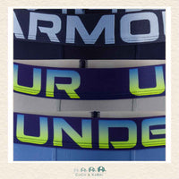 Under Armour: Youth Boys Performance Tech - Solid 3 Pack Blue Fog, CoCo & KaBri Children's Boutique, Brooks Alberta Canada