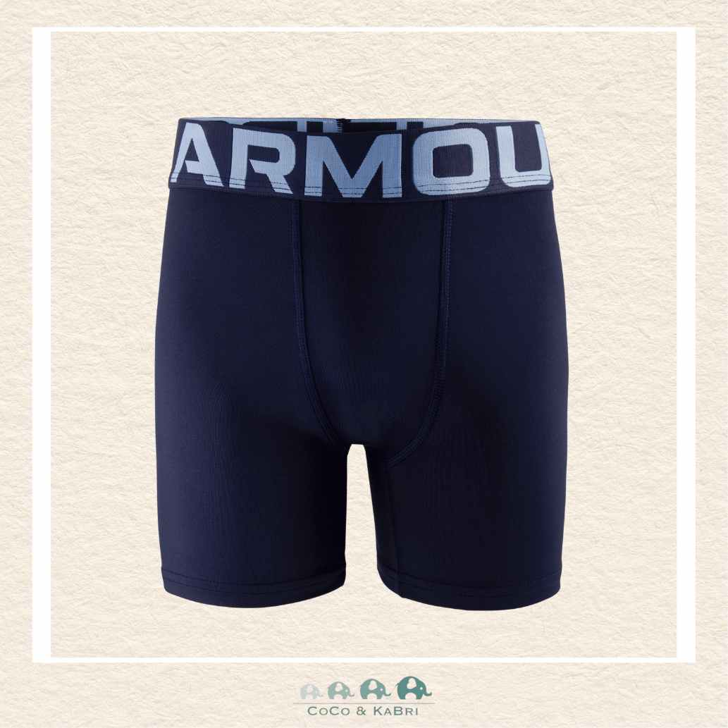 Under Armour: Youth Boys Performance Tech - Solid 3 Pack Blue Fog, CoCo & KaBri Children's Boutique, Brooks Alberta Canada
