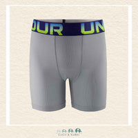 Under Armour: Youth Boys Performance Tech - Solid 3 Pack Blue Fog, CoCo & KaBri Children's Boutique, Brooks Alberta Canada