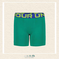 Under Armour: Youth Boys Performance Tech - Solid 3 Pack Citrine Green, CoCo & KaBri Children's Boutique, Brooks Alberta Canada