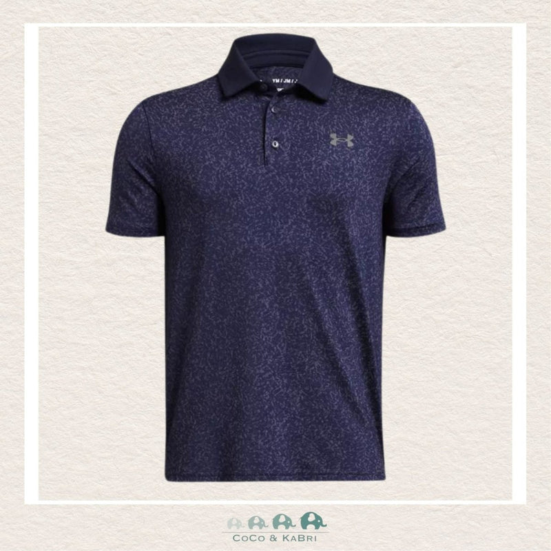 Under Armour Youth Boys' Playoff Coral Jacquard Polo Shirt, CoCo & KaBri Children's Boutique