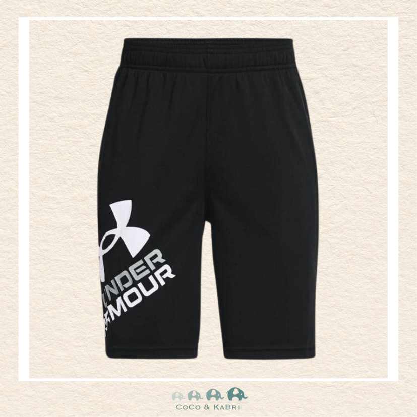 Under Armour: Youth Boys' Prototype 2.0 Logo Shorts - Black, CoCo & KaBri Children's Boutique