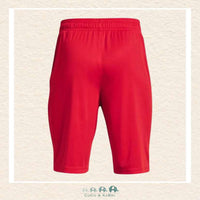 Under Armour: Youth Boys' Prototype 2.0 Logo Shorts - Red, CoCo & KaBri Children's Boutique