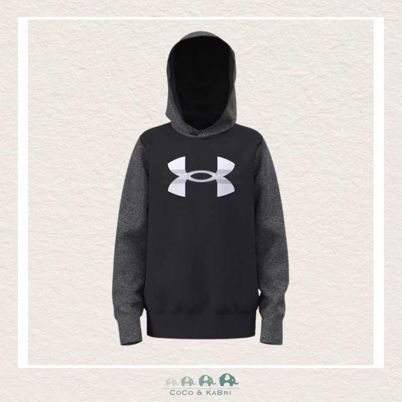 Under Armour Youth Boys' Rival Fleece Colorblock Graphic Hoodie - Black, CoCo & KaBri Children's Boutique