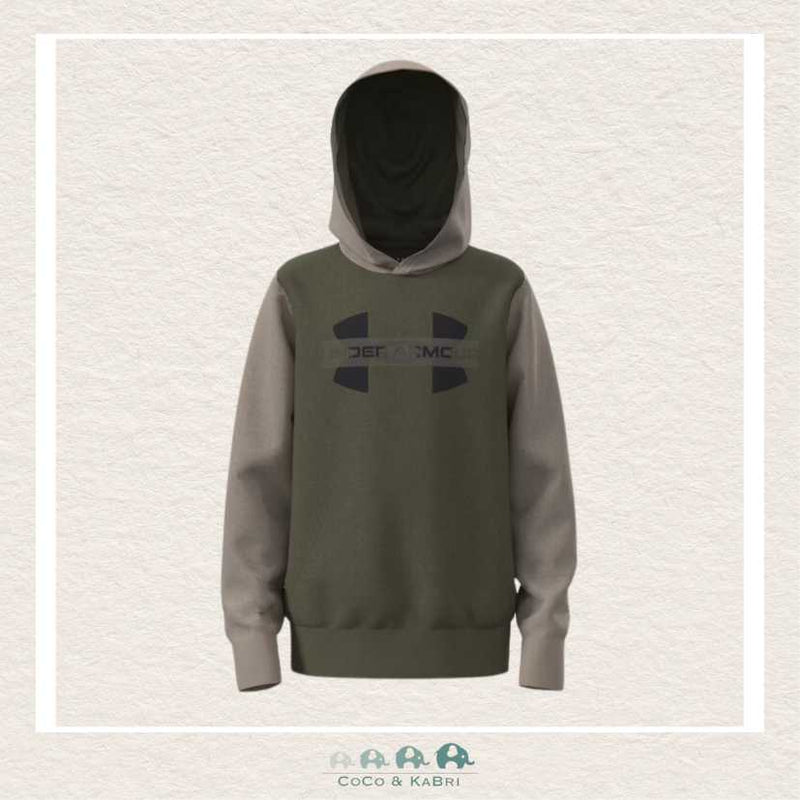 Under Armour Youth Boys' Rival Fleece Colorblock Graphic Hoodie - Marine, CoCo & KaBri Children's Boutique