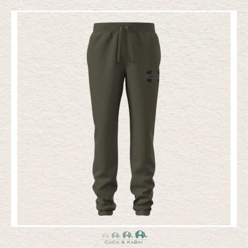 Under Armour Youth Boys' Rival Fleece Colorblock Graphic Joggers - Marine Green, CoCo & KaBri Children's Boutique