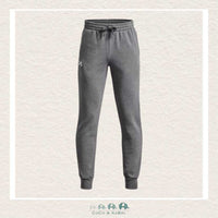 Under Armour Youth Boys' Rival Fleece Joggers Castlerock Light Heather, CoCo & KaBri Children's Boutique