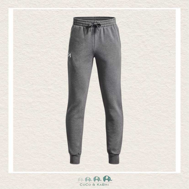 Under Armour Youth Boys' Rival Fleece Joggers Castlerock Light Heather, CoCo & KaBri Children's Boutique
