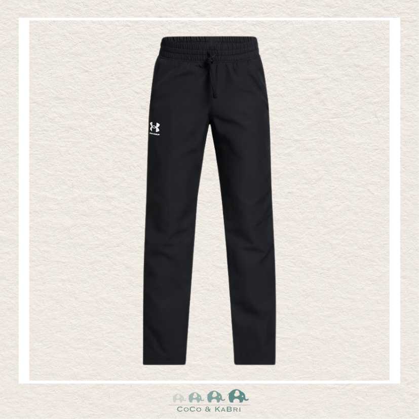 Under Armour Youth Boys' Rival Woven Pants - Black, CoCo & KaBri Children's Boutique