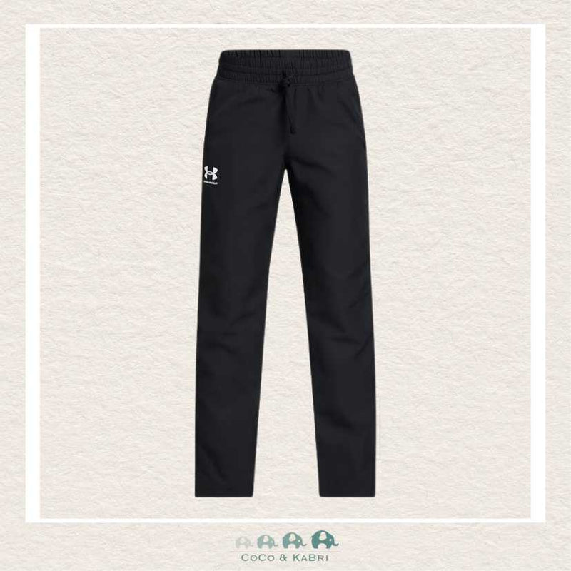 Under Armour Youth Boys' Rival Woven Pants - Black, CoCo & KaBri Children's Boutique