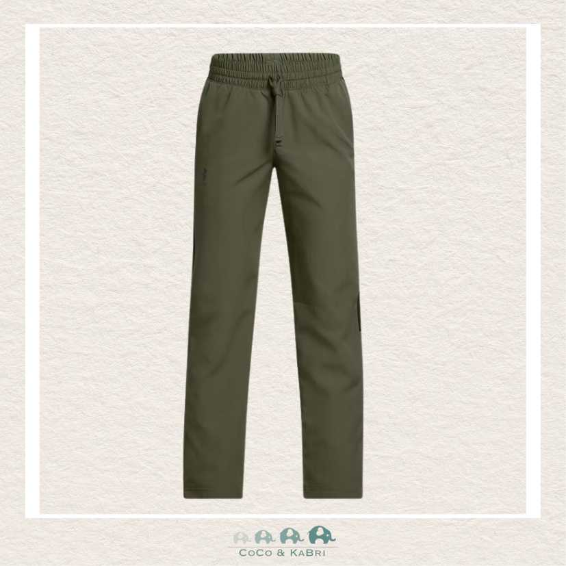 Under Armour Youth Boys' Rival Woven Pants - Marine Green, CoCo & KaBri Children's Boutique