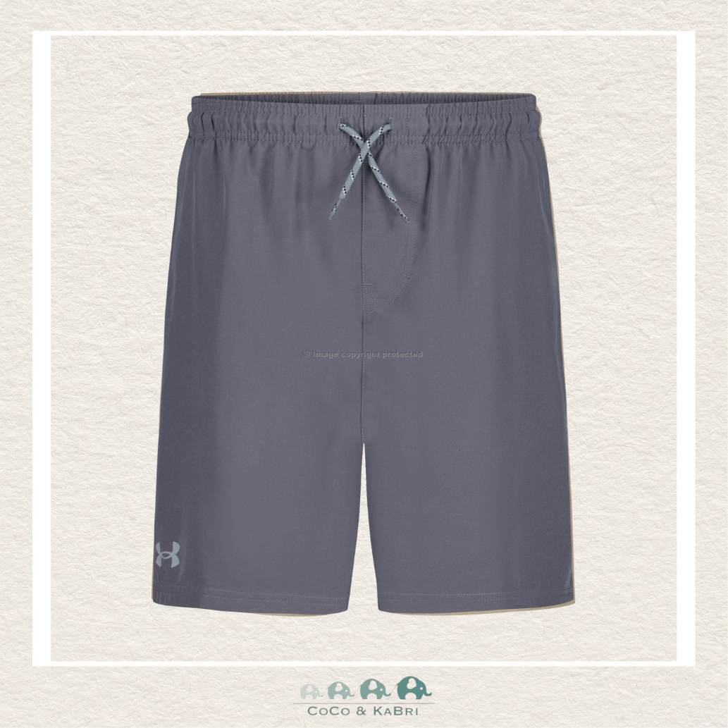 Under Armour Youth Boys Stretch Shorts - Titan Gray, CoCo & KaBri Children's Boutique