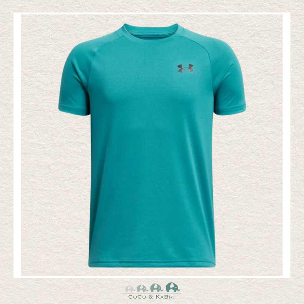 Under Armour Youth Boys' Tech™ 2.0 Short Sleeve-Circuit Teal, CoCo & KaBri Children's Boutique