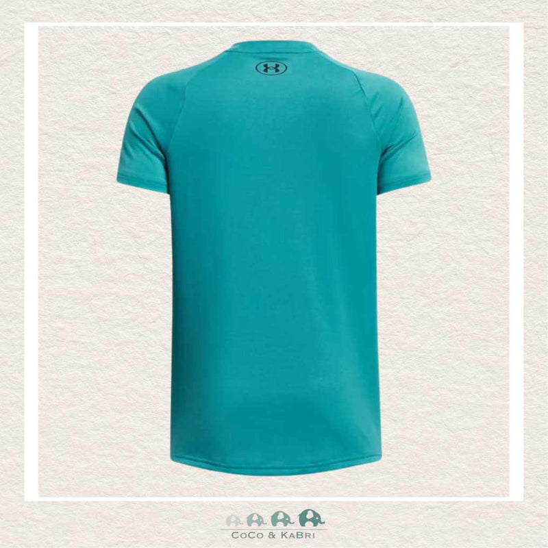 Under Armour Youth Boys' Tech™ 2.0 Short Sleeve-Circuit Teal, Short Sleeve Boy, CoCo & KaBri, Children's Boutique