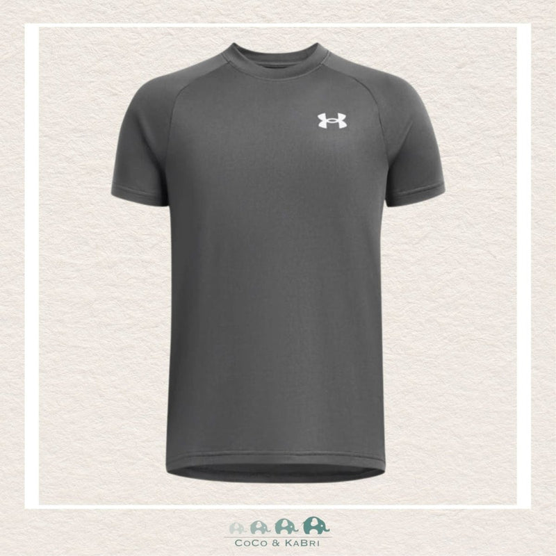 Under Armour Youth Boy's Tech™ 2.0 Short Sleeve - Gray, CoCo & KaBri Children's Boutique