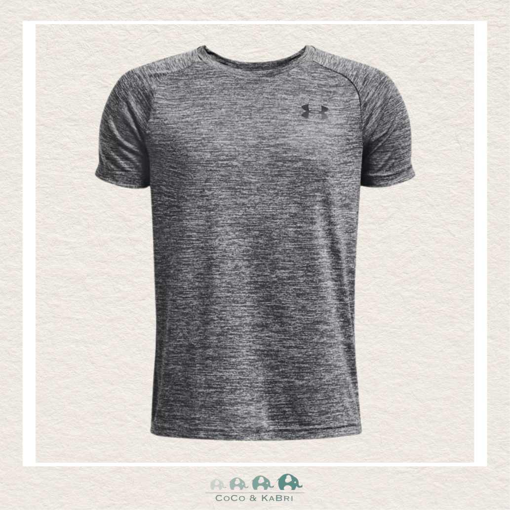 Under Armour Youth Boys' Tech™ 2.0 Short Sleeve-Pitch Gray, CoCo & KaBri Children's Boutique