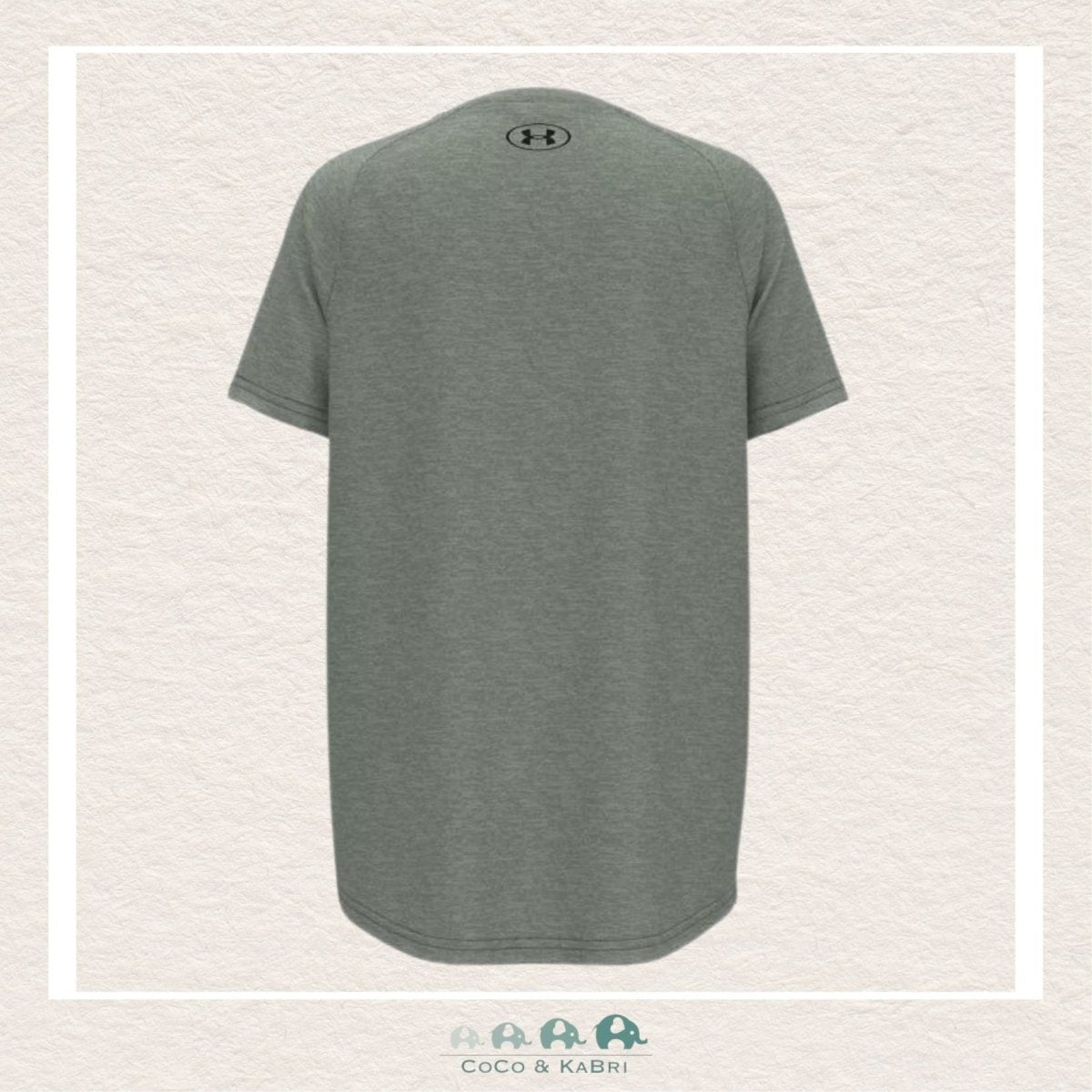 Under Armour Youth Boy's Tech™ 2.0 Short Sleeve Silica Green, CoCo & KaBri Children's Boutique