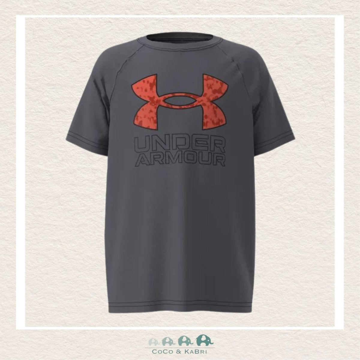 Under Armour Youth Boy's Tech Hybrid - Castlerod Gray, CoCo & KaBri Children's Boutique