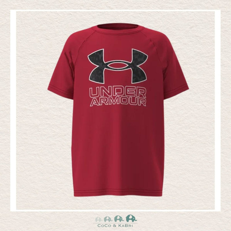 Under Armour Youth Boy's Tech Hybrid - Red, CoCo & KaBri Children's Boutique