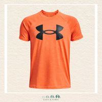 Under Armour: Youth Boys' Tech™ Twist Short Sleeve - Orange, CoCo & KaBri Children's Boutique