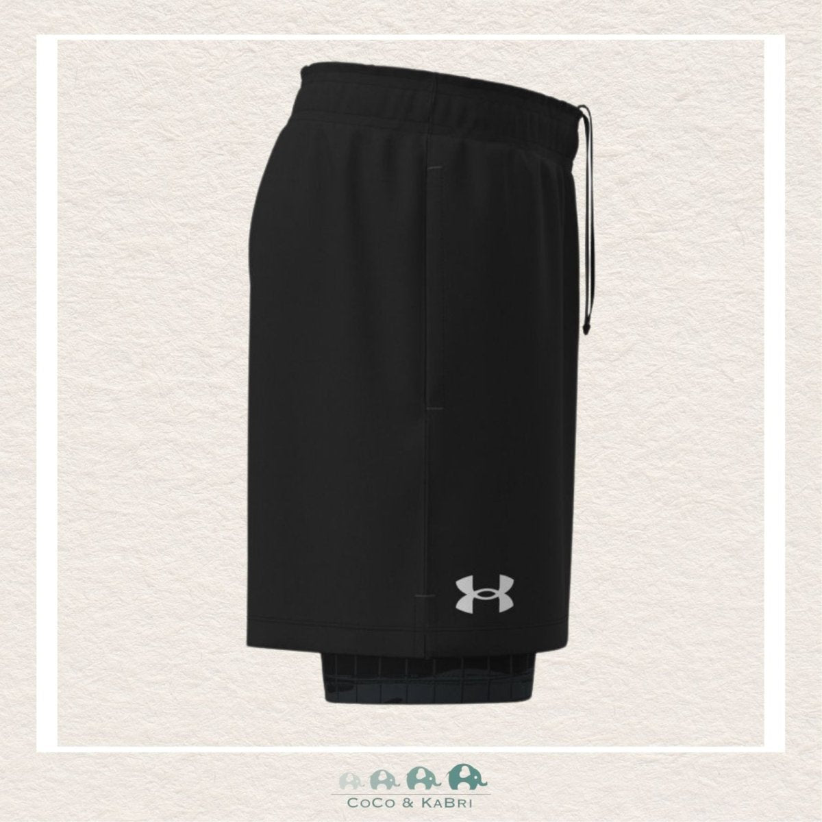 Under Armour Youth Boy's Tech™ Woven 2 - in - 1 Shorts Black, CoCo & KaBri Children's Boutique