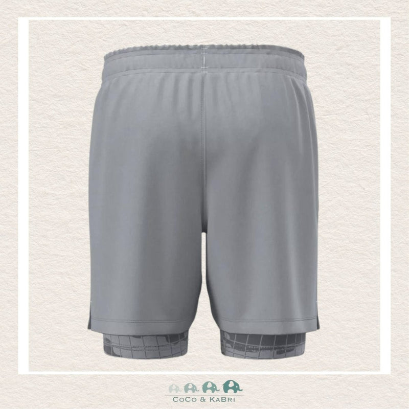 Under Armour Youth Boy's Tech™ Woven 2 - in - 1 Shorts Mod Gray, CoCo & KaBri Children's Boutique