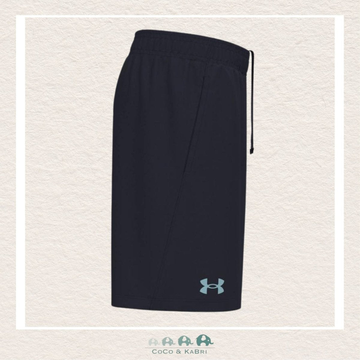 Under Armour Youth Boy's Tech Woven Graphic Short Midnight Navy, CoCo & KaBri Children's Boutique