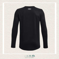 Under Armour: Youth Boys UA Tech™ Team Long Sleeve Black, CoCo & KaBri Children's Boutique