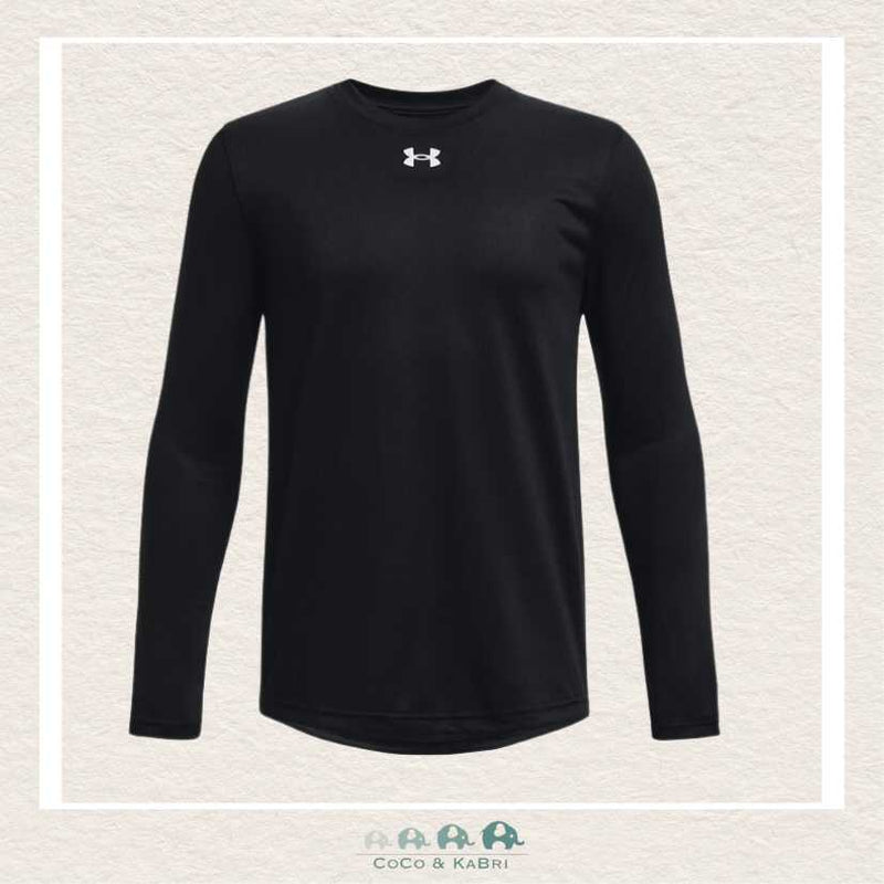 Under Armour: Youth Boys UA Tech™ Team Long Sleeve Black, CoCo & KaBri Children's Boutique