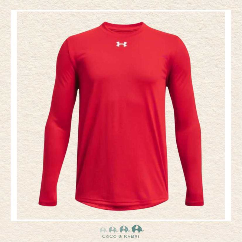 Under Armour: Youth Boys' Y Team Tech LS, CoCo & KaBri Children's Boutique