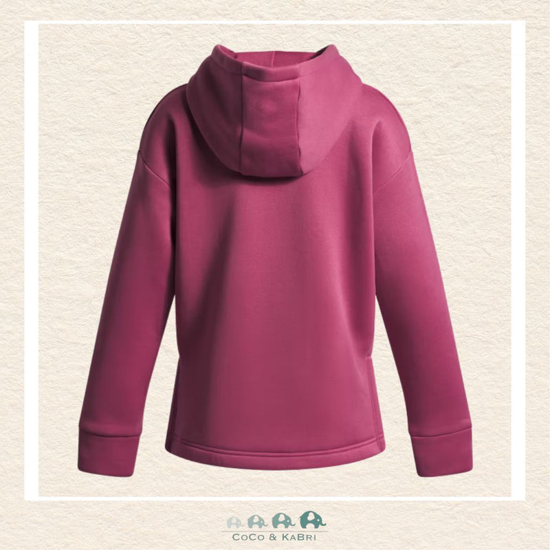 Under Armour Youth Girls' Armour Fleece® Hoodie - Fuchsia, CoCo & KaBri Children's Boutique