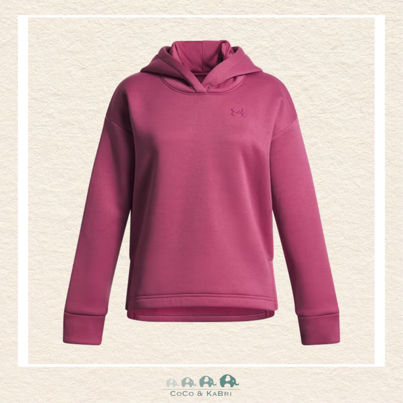 Under Armour Youth Girls' Armour Fleece® Hoodie - Fuchsia, CoCo & KaBri Children's Boutique