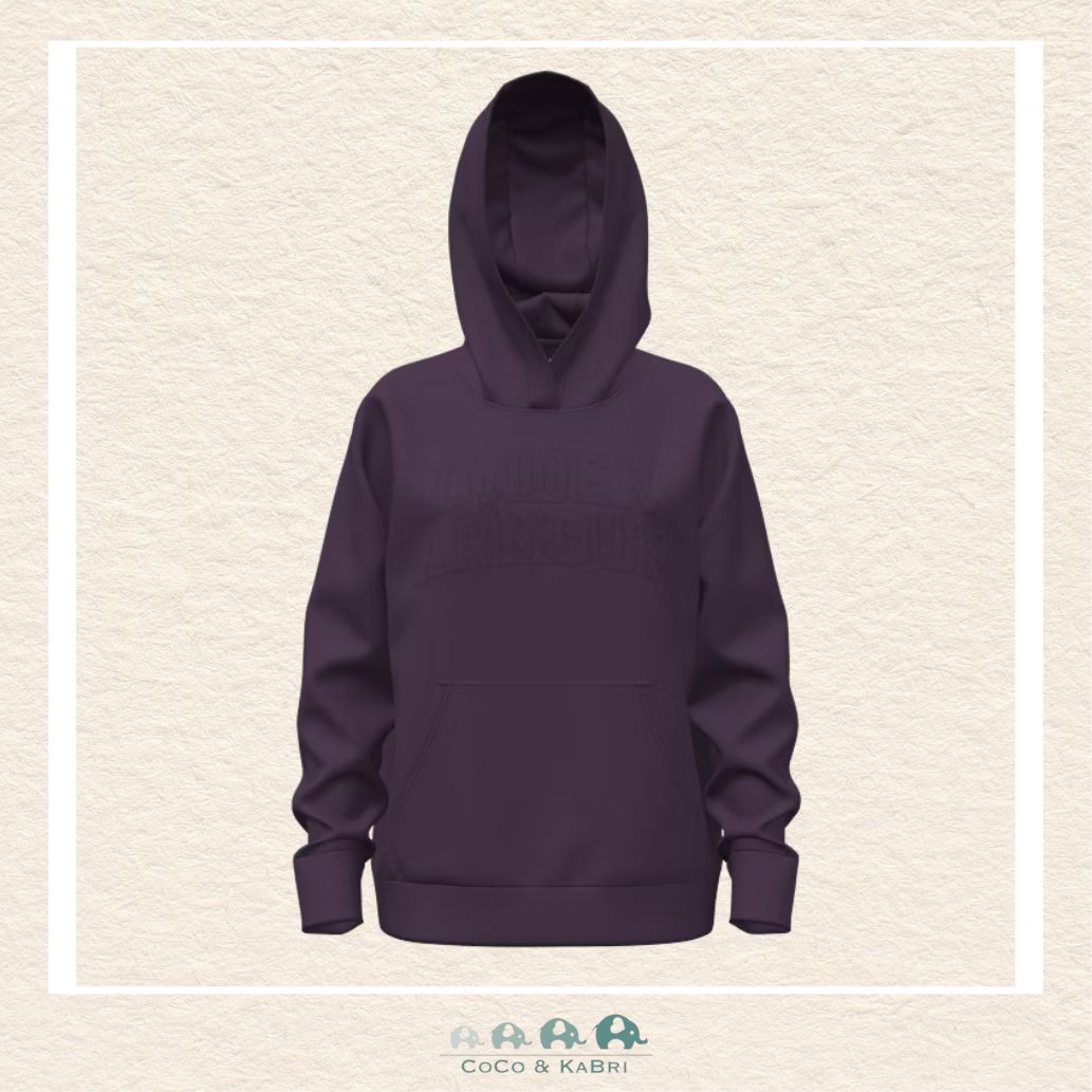 Under Armour: Youth Girls' Fleece Hoodie Purple Echo, CoCo & KaBri Children's Boutique, Brooks Alberta Canada