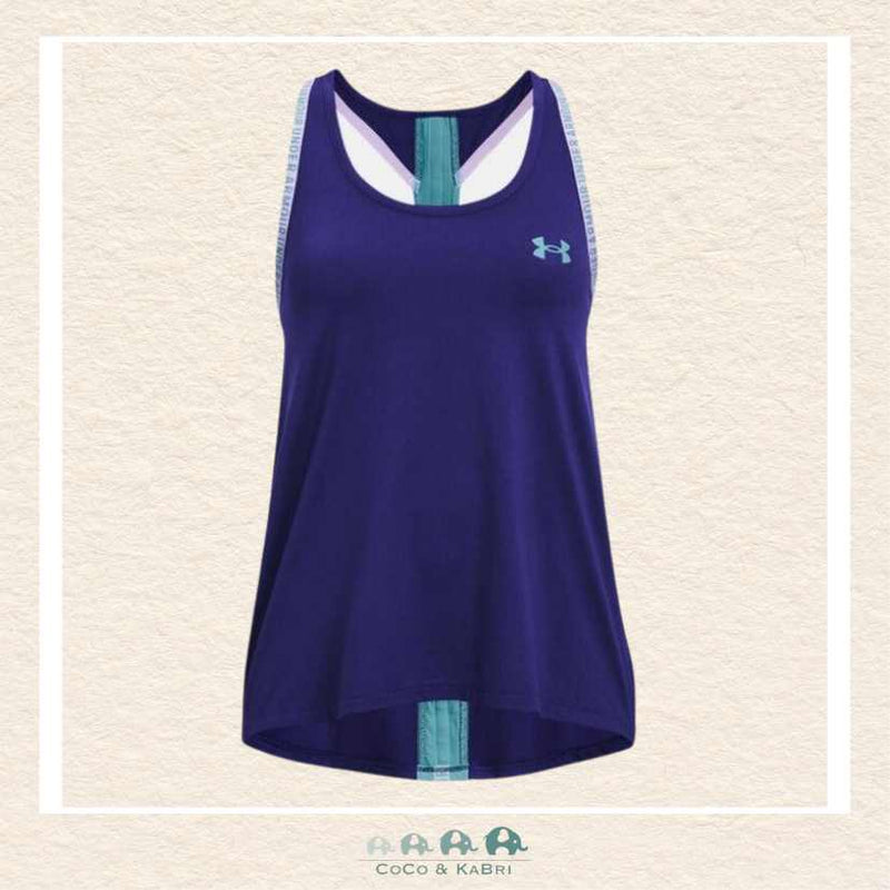 *Under Armour: Youth Girls' Knockout Tank - Sonar Blue, CoCo & KaBri Children's Boutique