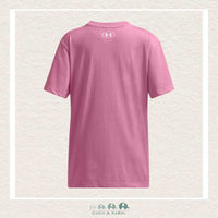 Under Armour Youth Girls Logo Tee - Pink Dawn, CoCo & KaBri Children's Boutique