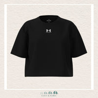 Under Armour Youth Girl's' Motion Short Sleeve Black Tee, CoCo & KaBri Children's Boutique