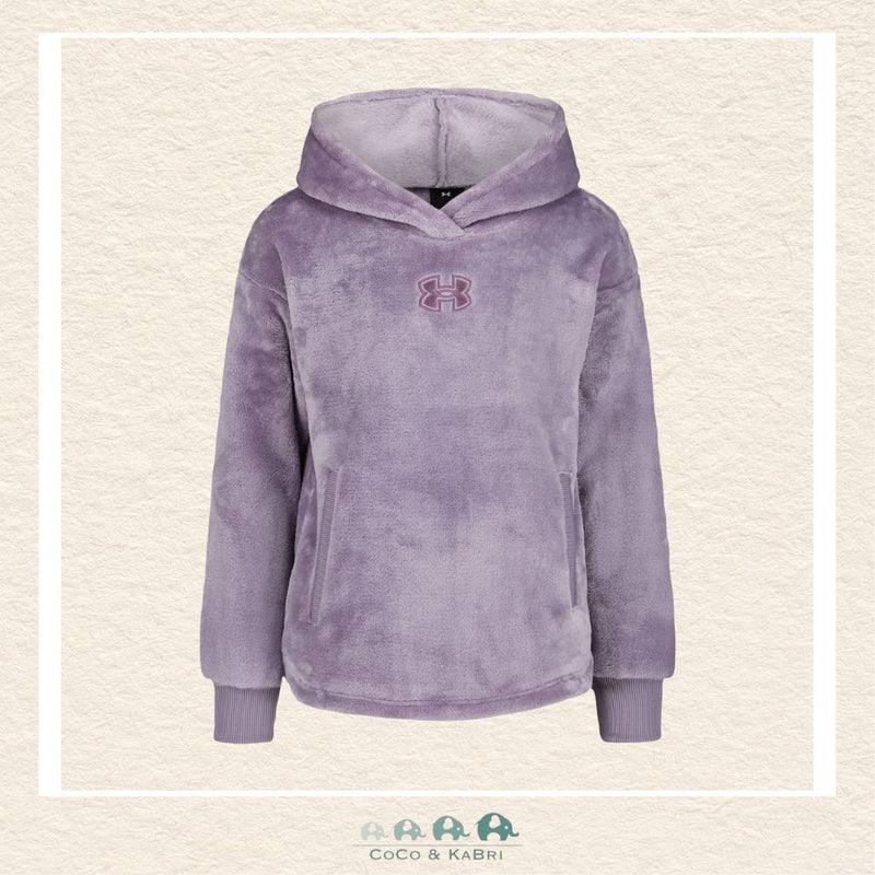 Under Armour Youth Girls' Outdoor Cozy Hoodie - Violet Gray, CoCo & KaBri Children's Boutique