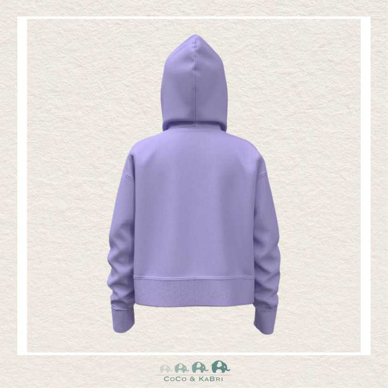 Under Armour Youth Girls' Rival Fleece Crop Hoodie - Purple, CoCo & KaBri Children's Boutique