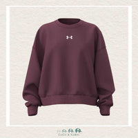 Under Armour Youth Girls' Rival Fleece Oversized Crew - Fuchsia, CoCo & KaBri Children's Boutique