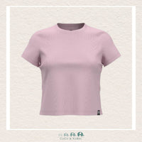 Under Armour Youth Girl's Rival Rib Short Sleeve Tee - Prime Pink, CoCo & KaBri Children's Boutique